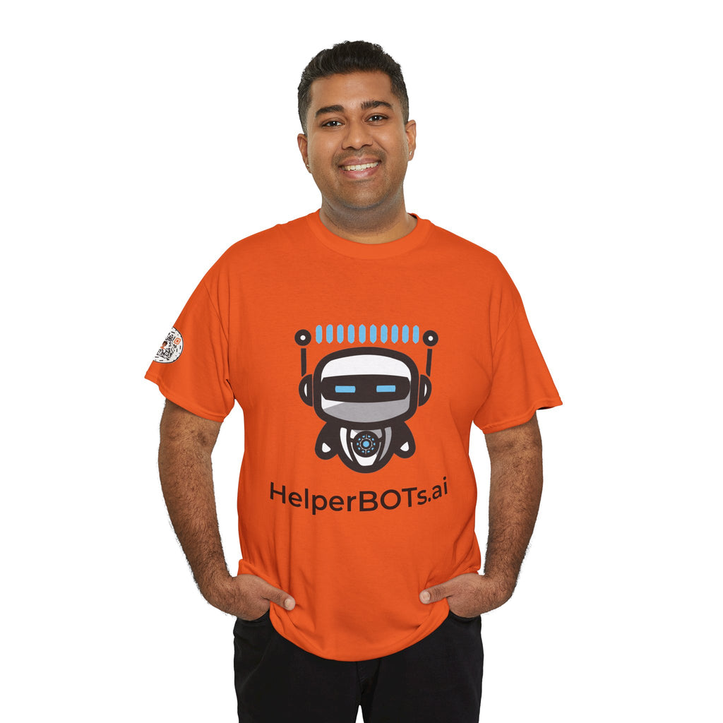 Unisex Productivity BOT Heavy Cotton Tee (Light Edition with Black Print)