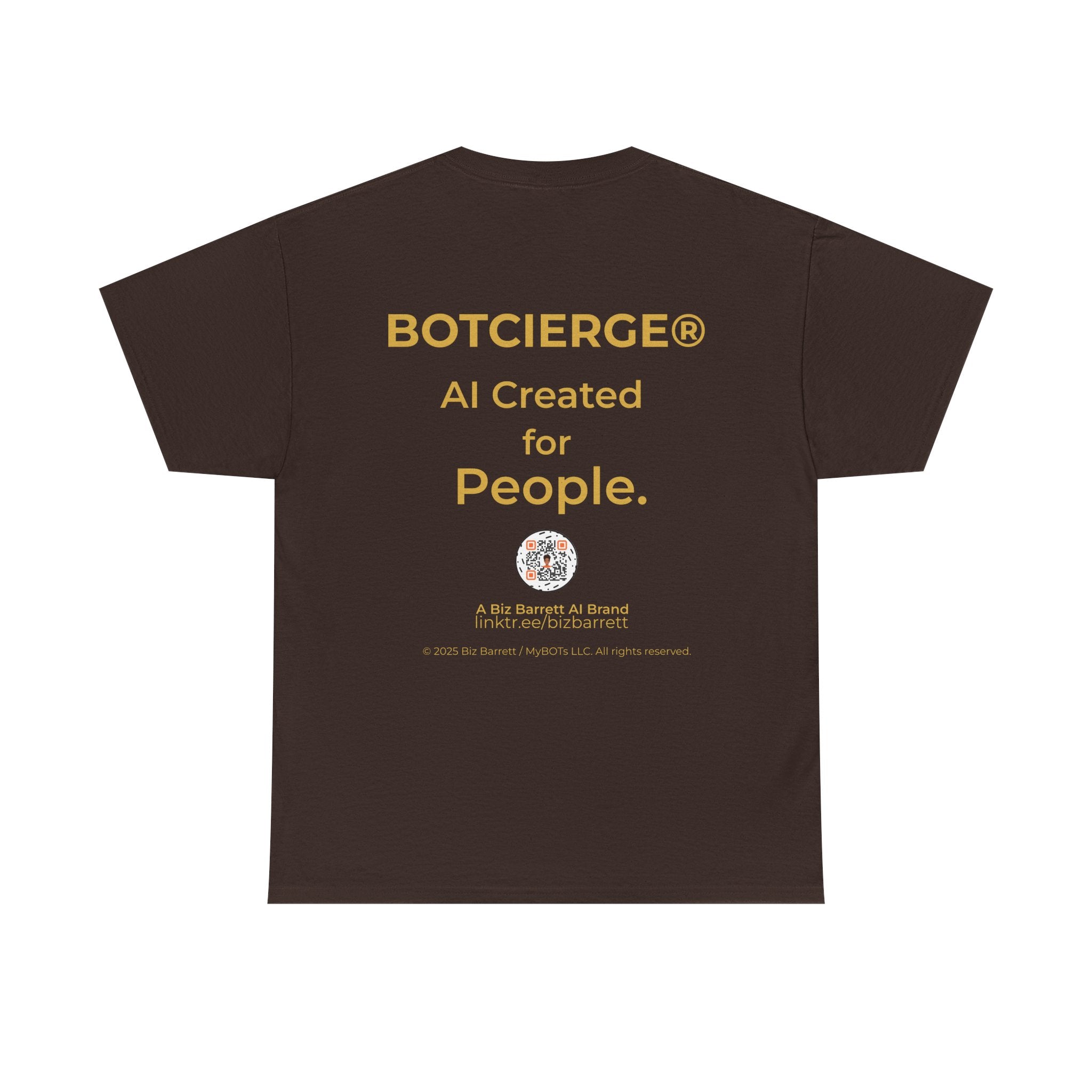 Unisex Personal Development BOT Heavy Cotton Tee (Dark Edition)