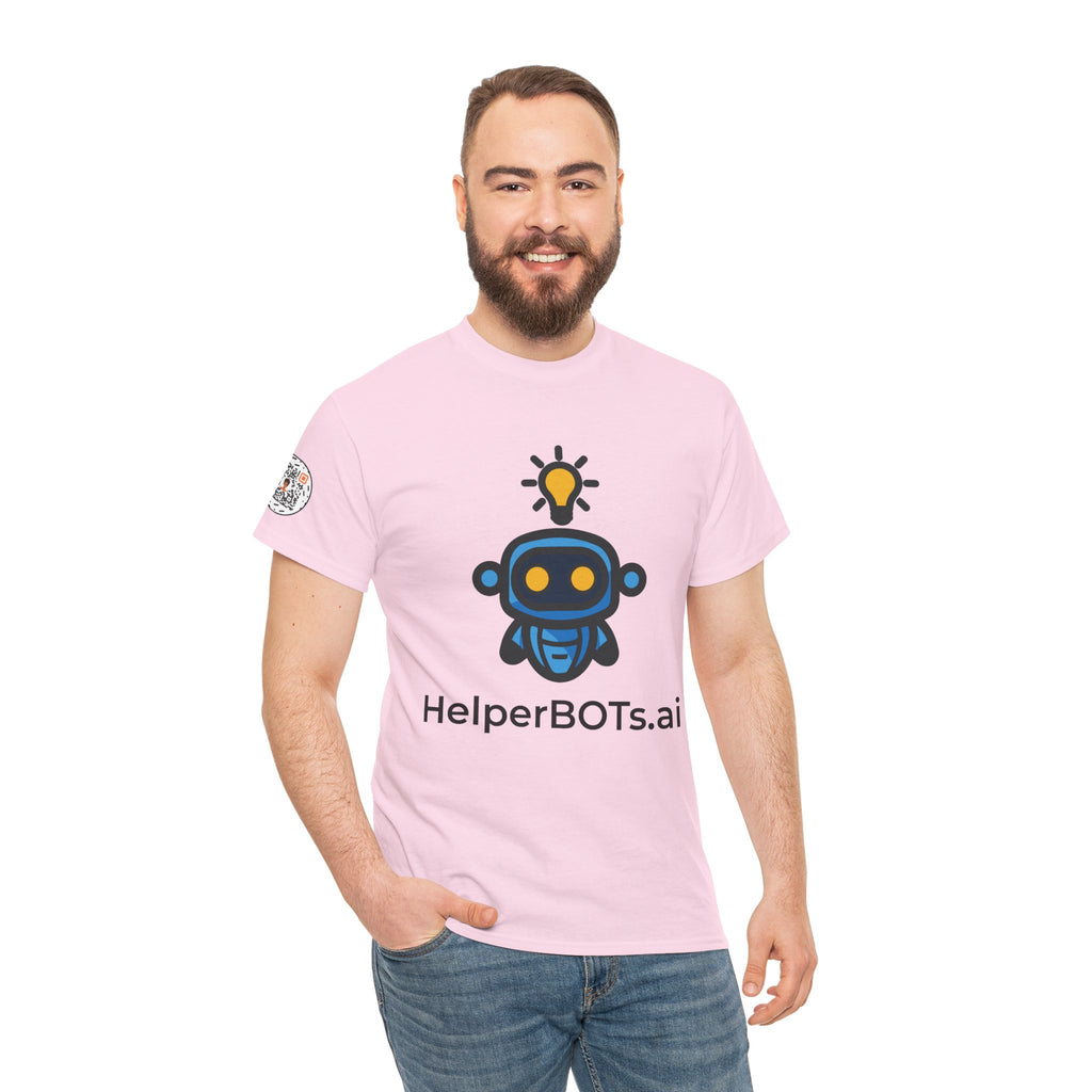 Unisex Personal Development BOT Heavy Cotton Tee (Light Edition with Black Print)