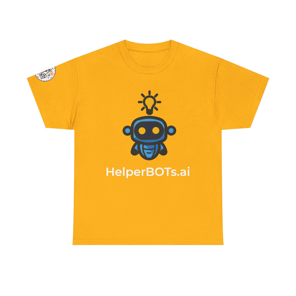Unisex Personal Development BOT Heavy Cotton Tee (Dark Edition with White Print)