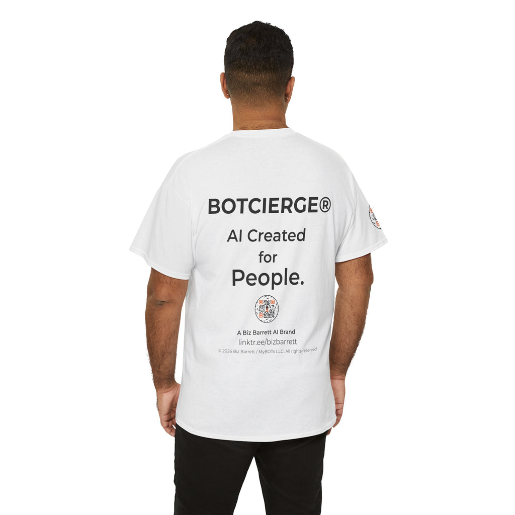 Unisex Love and Relationships BOT Heavy Cotton Tee (Light Edition with Black Print)