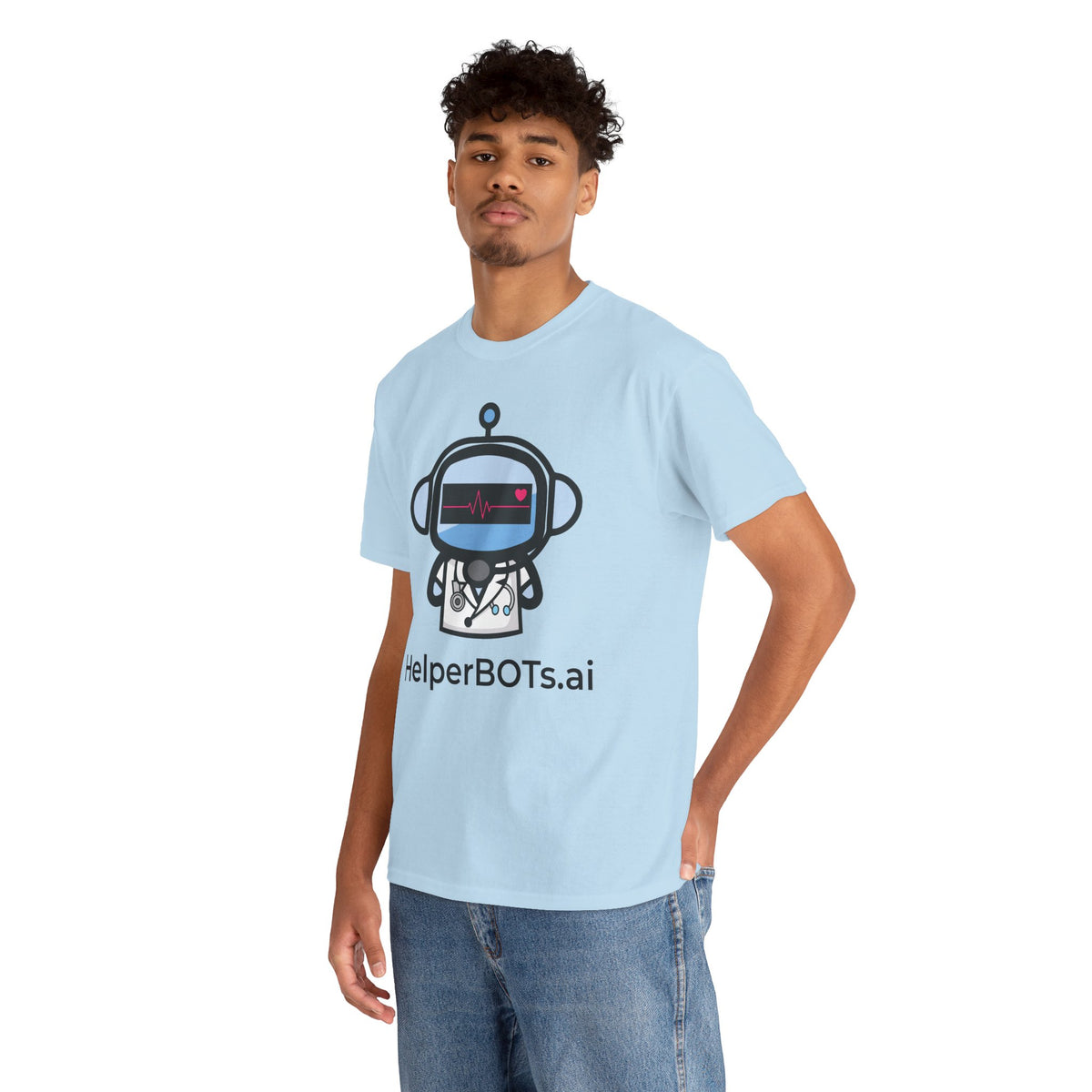 Unisex Medical BOT Heavy Cotton Tee (Light Edition with Black Print)