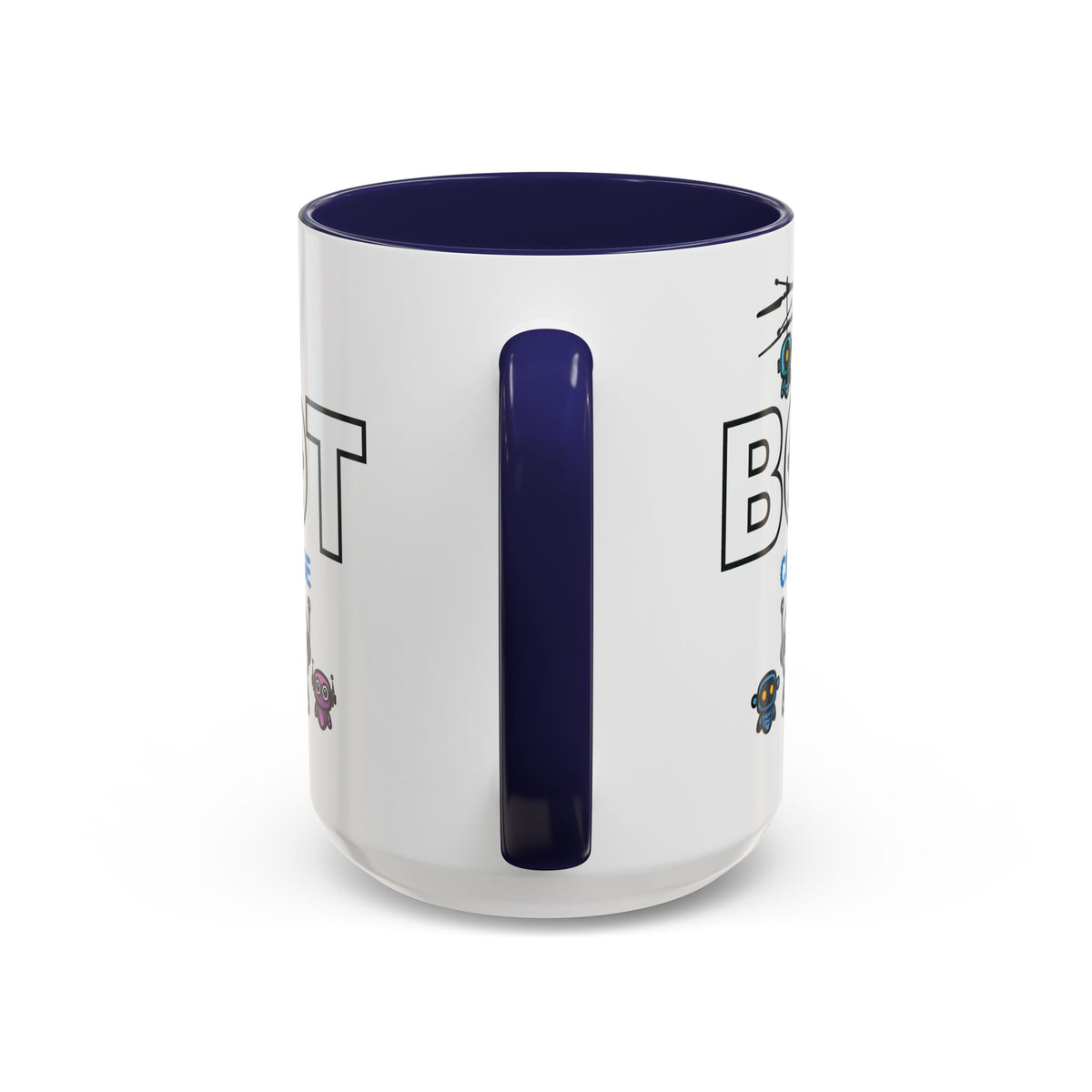 Logo Accent Coffee Mug (11, 15oz) (Light Edition with Black Print)