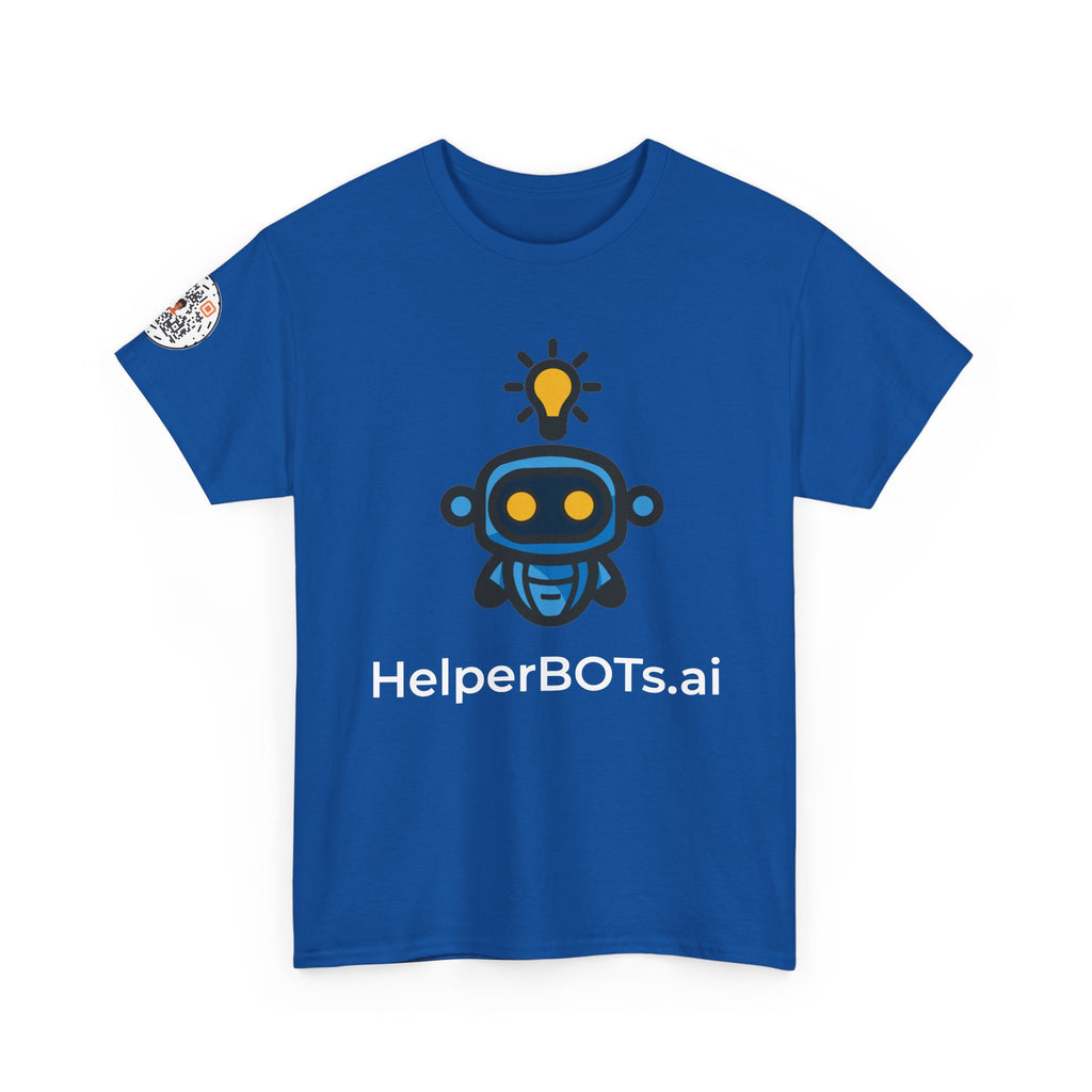Unisex Personal Development BOT Heavy Cotton Tee (Dark Edition with White Print)