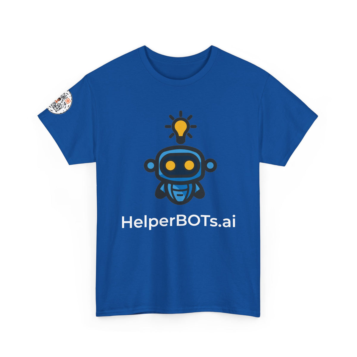 Unisex Personal Development BOT Heavy Cotton Tee (Dark Edition with White Print)