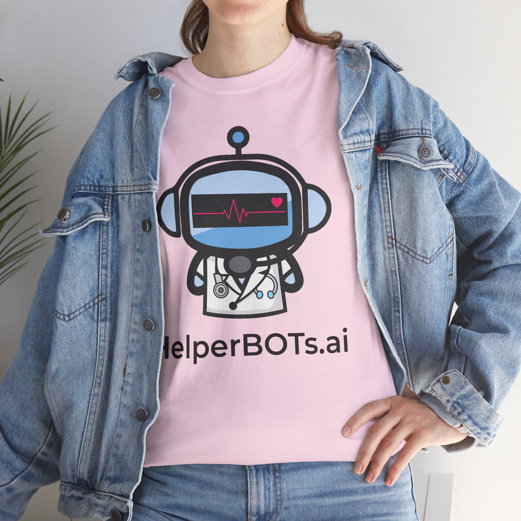 Unisex Medical BOT Heavy Cotton Tee (Light Edition with Black Print)