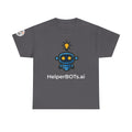 Unisex Personal Development BOT Heavy Cotton Tee (Dark Edition with White Print)