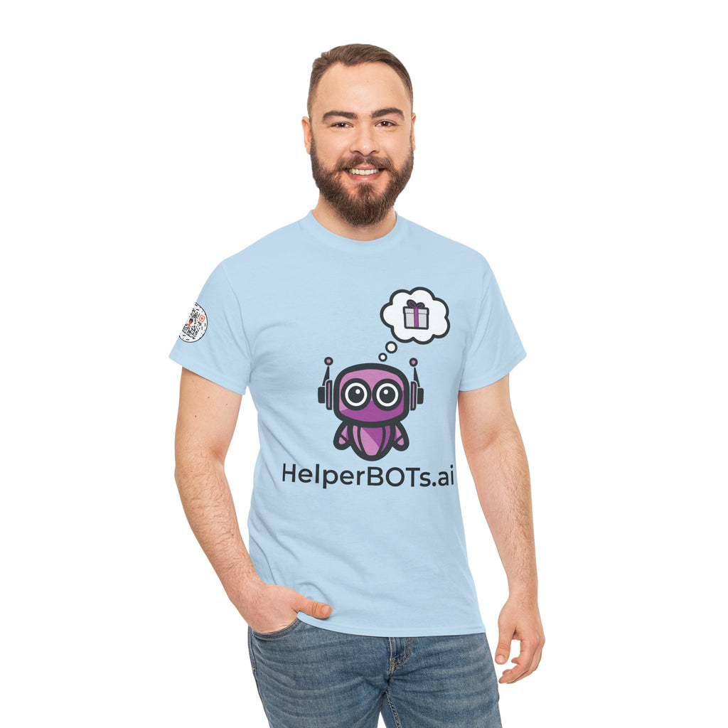 Unisex Love and Relationships BOT Heavy Cotton Tee (Light Edition with Black Print)