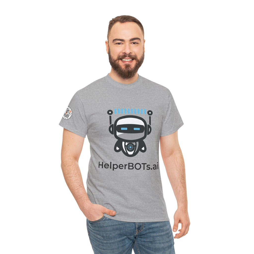 Unisex Productivity BOT Heavy Cotton Tee (Light Edition with Black Print)