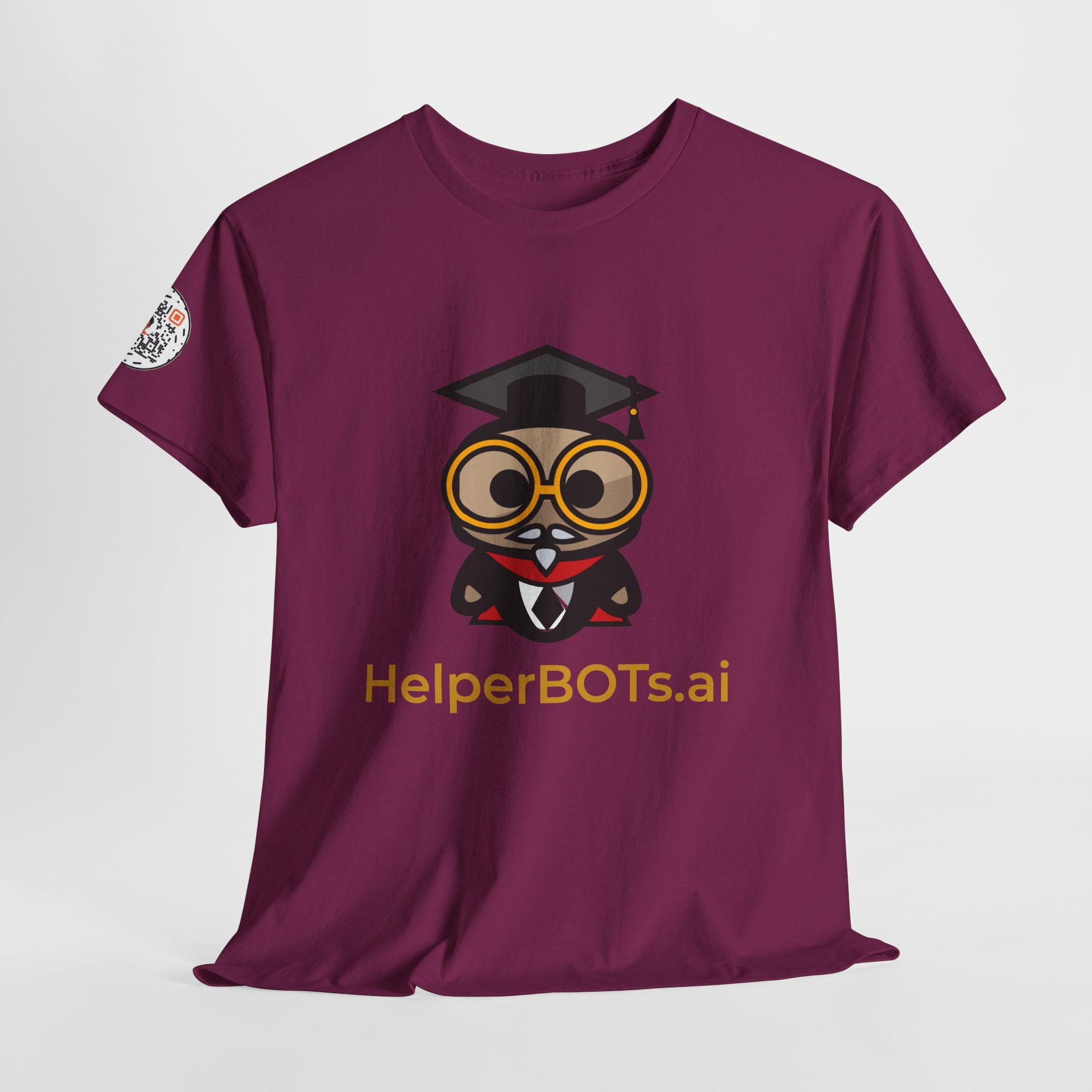 Unisex Education BOT Heavy Cotton Tee (Dark Edition with Gold Print)