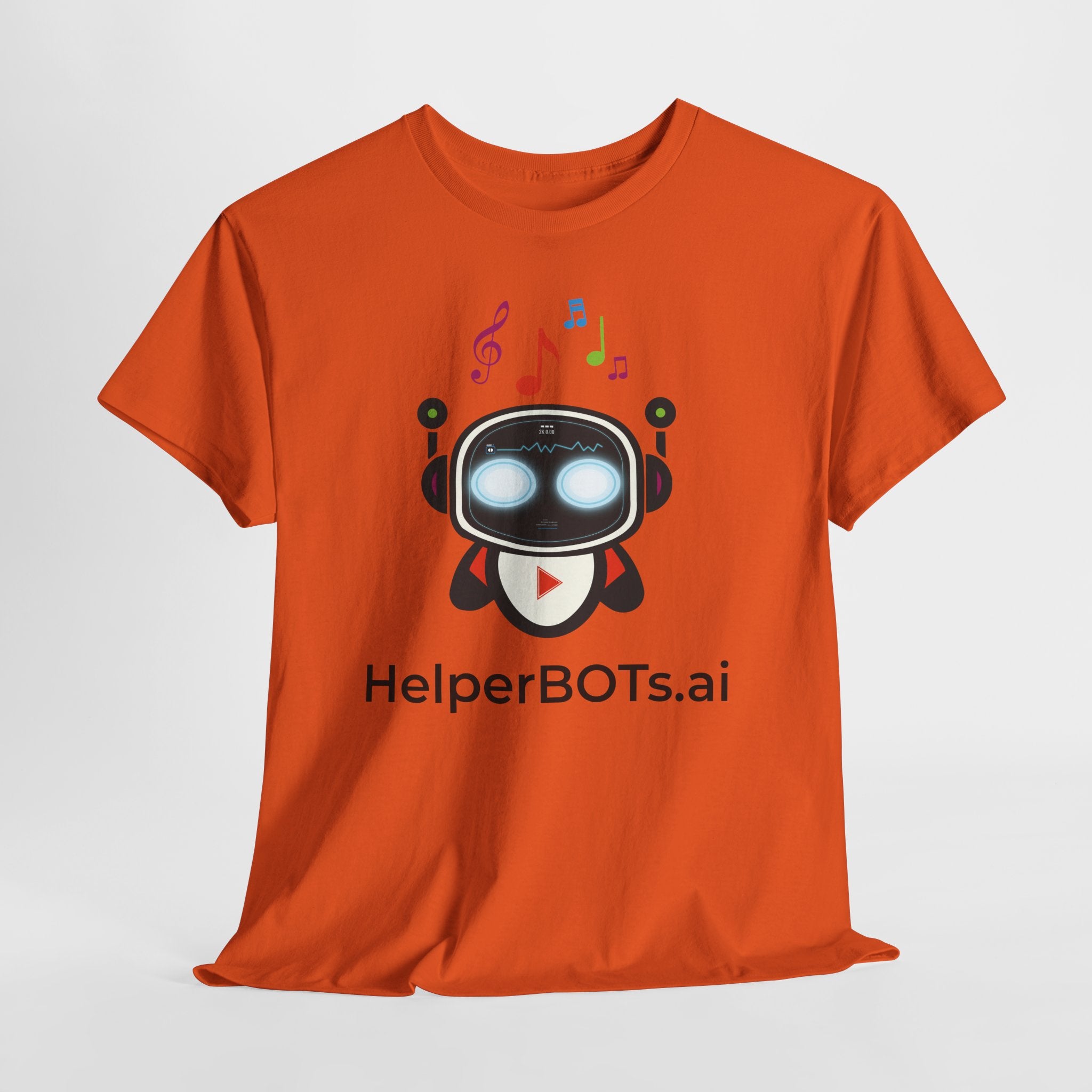 Unisex Music BOT Heavy Cotton Tee (Light Edition)