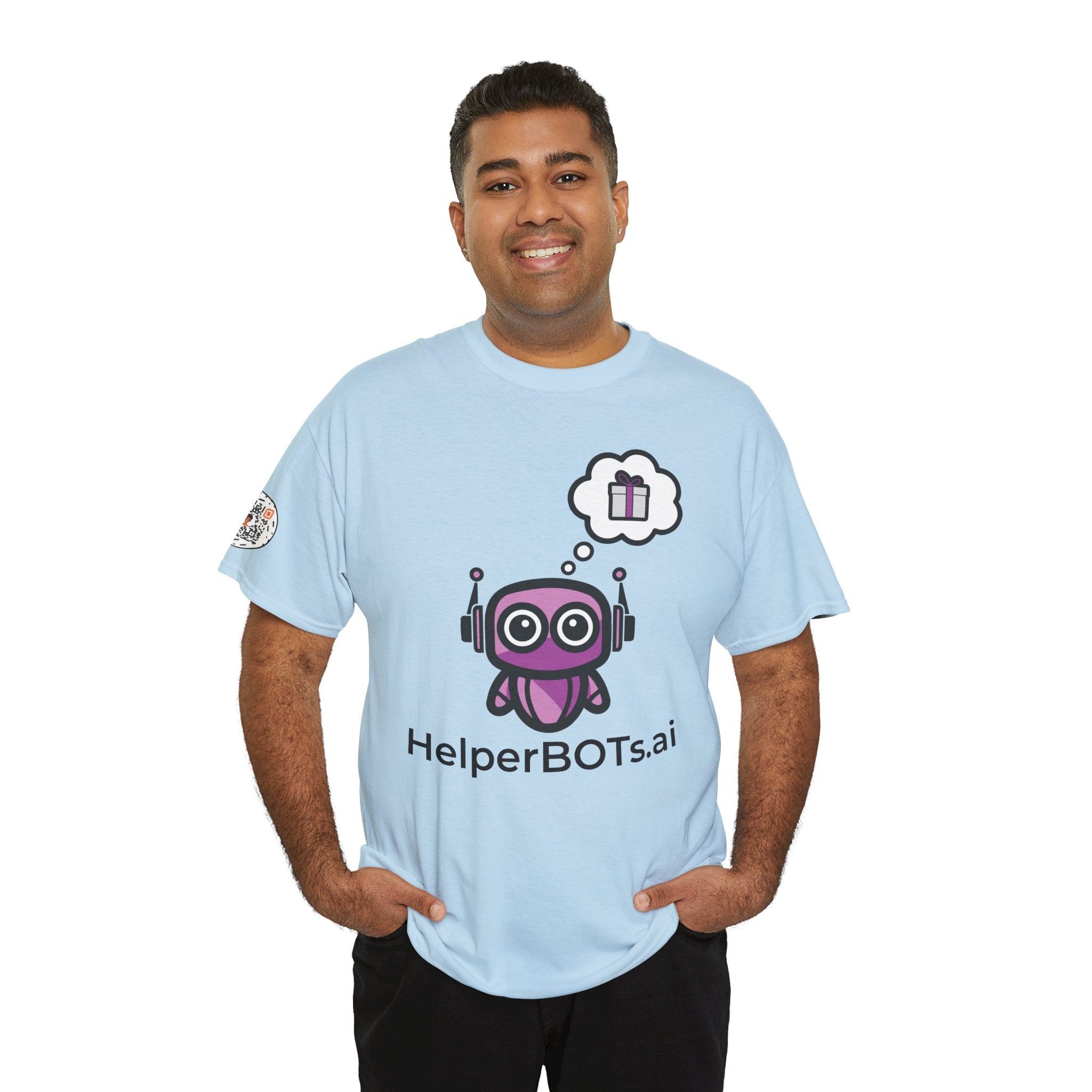 Unisex Love and Relationships BOT Heavy Cotton Tee (Light Edition with Black Print)