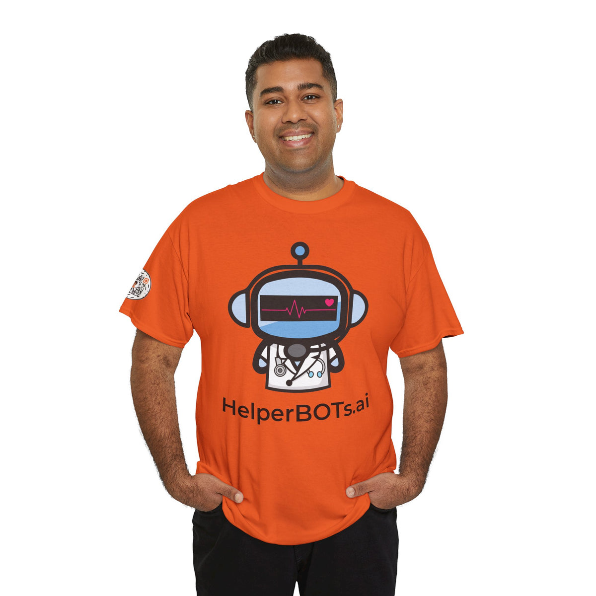 Unisex Medical BOT Heavy Cotton Tee (Light Edition with Black Print)