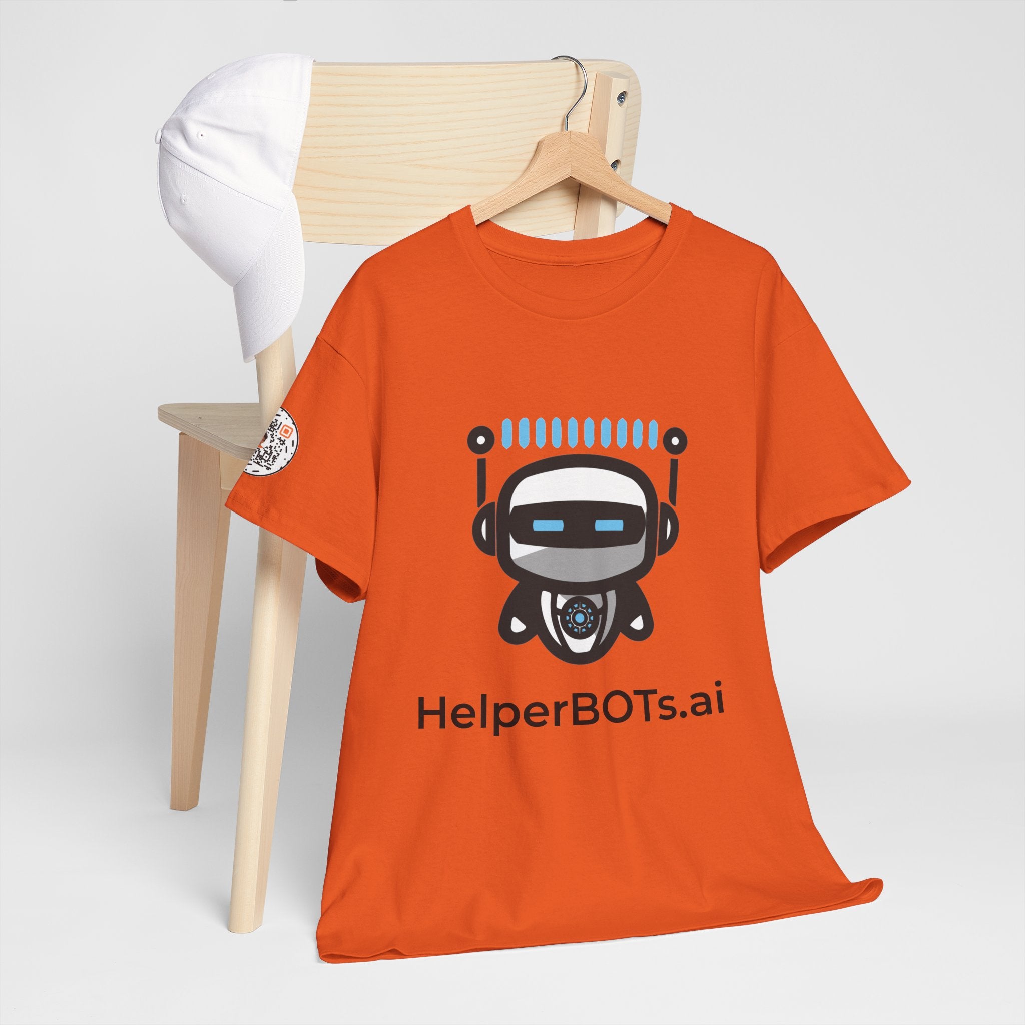 Unisex Productivity BOT Heavy Cotton Tee (Light Edition with Black Print)