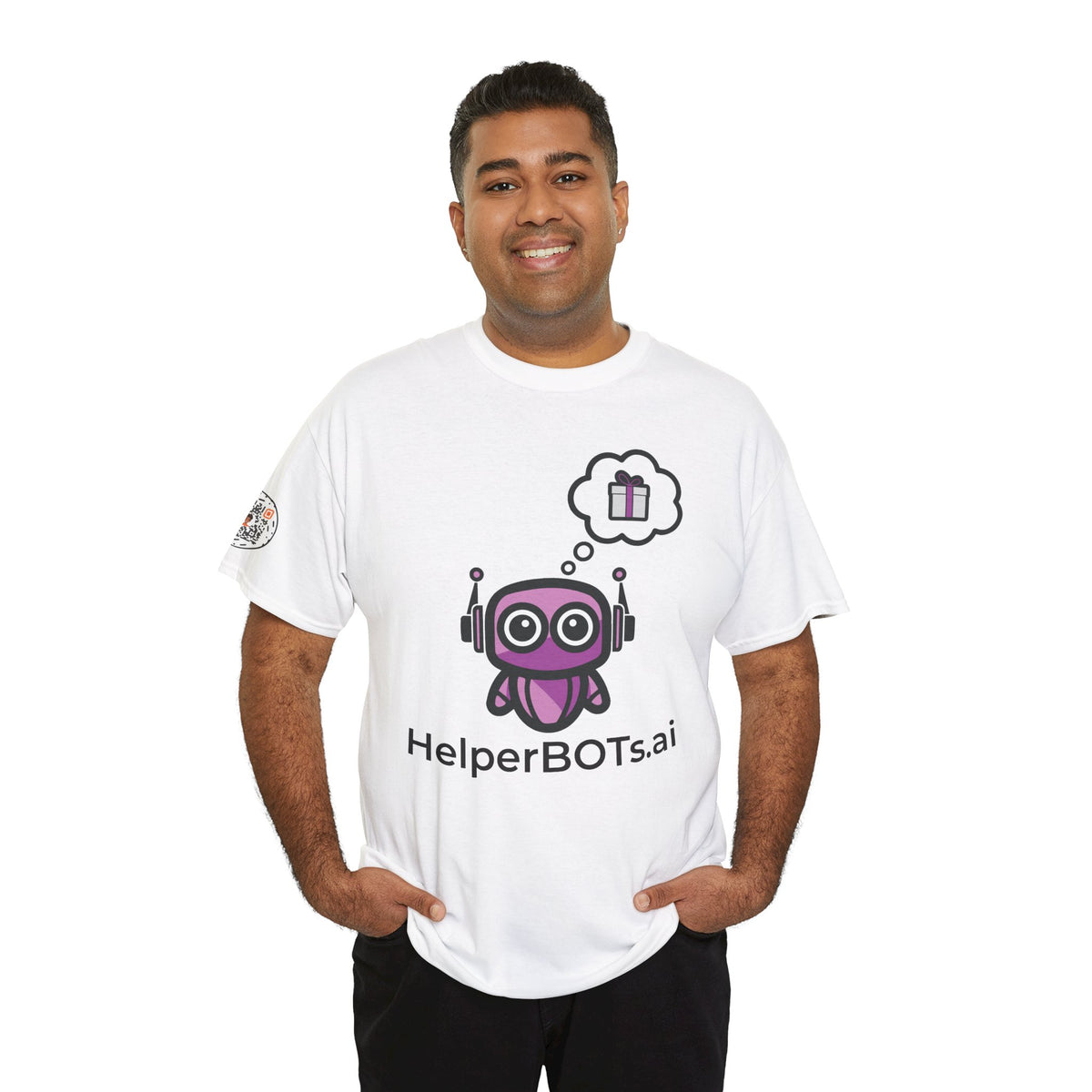 Unisex Love and Relationships BOT Heavy Cotton Tee (Light Edition with Black Print)