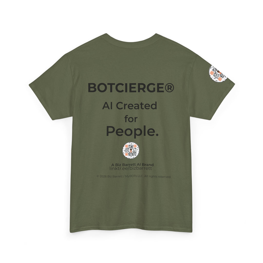 Unisex Medical BOT Heavy Cotton Tee (Light Edition with Black Print)