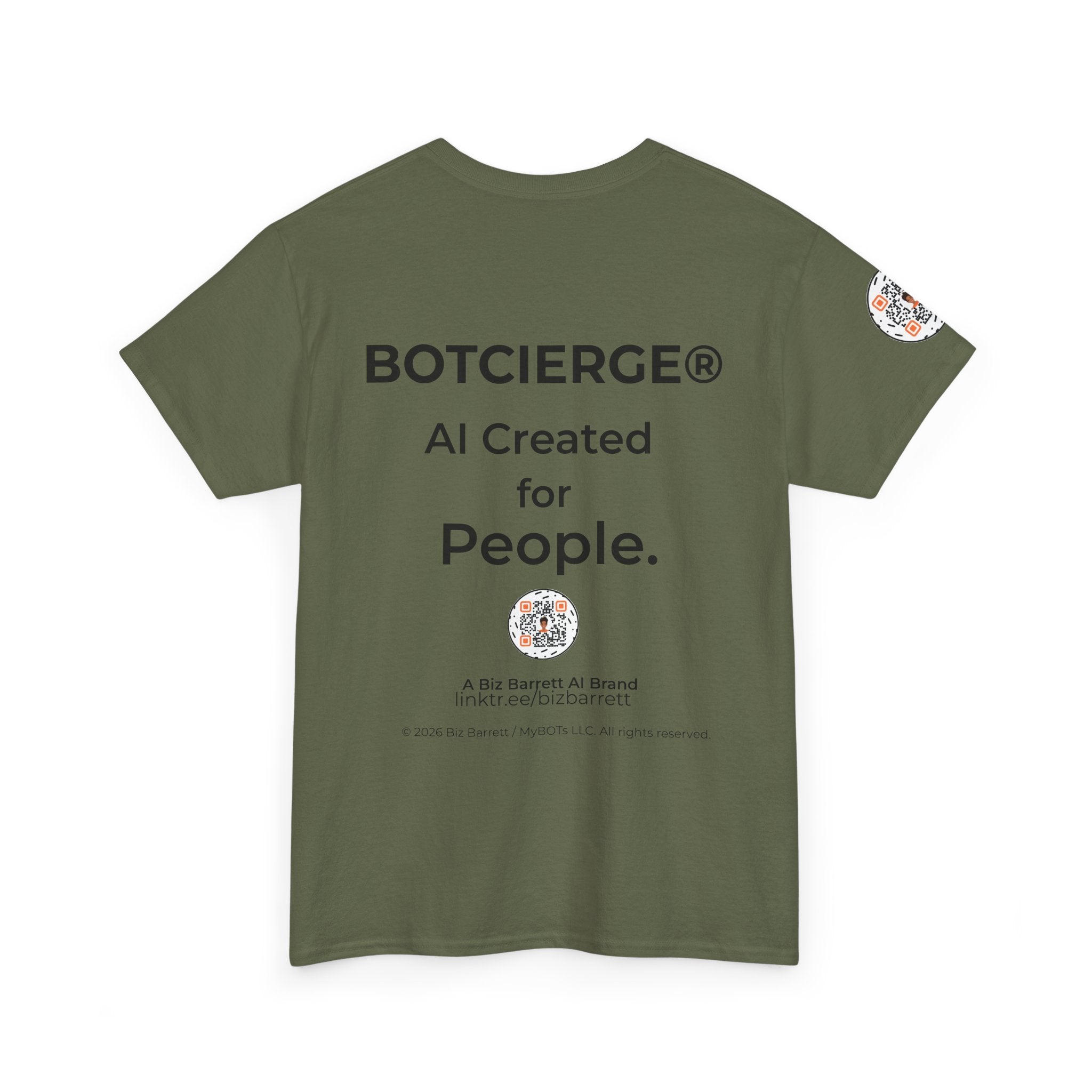Unisex Medical BOT Heavy Cotton Tee (Light Edition with Black Print)