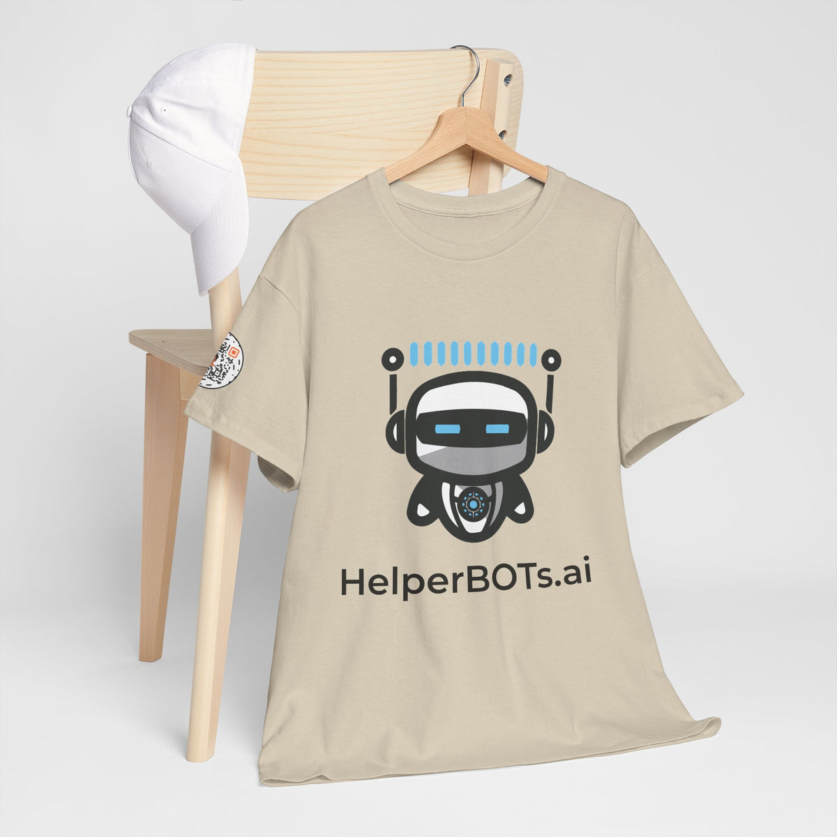 Unisex Productivity BOT Heavy Cotton Tee (Light Edition with Black Print)