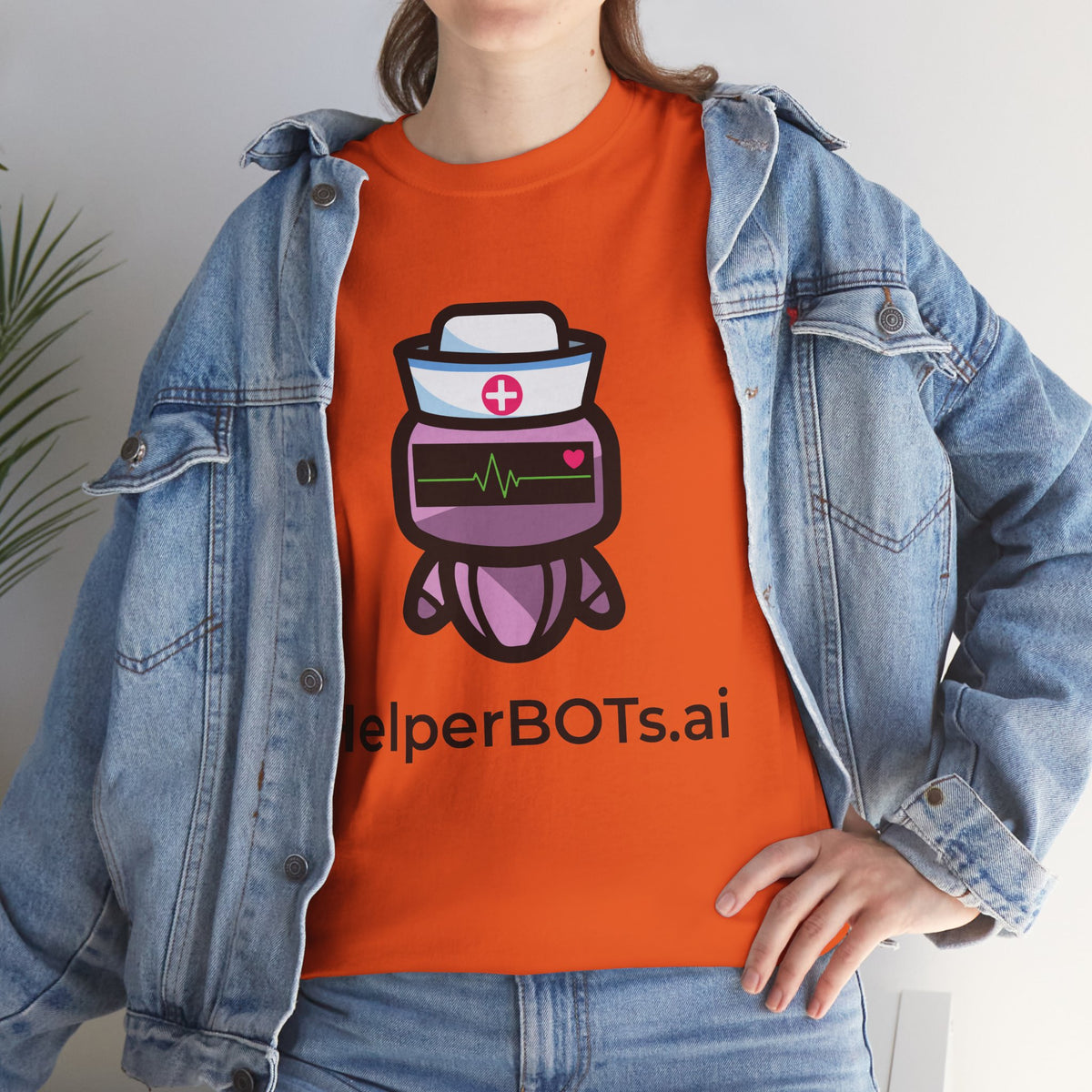 Unisex Healthcare BOT Heavy Cotton Tee (Light Edition)