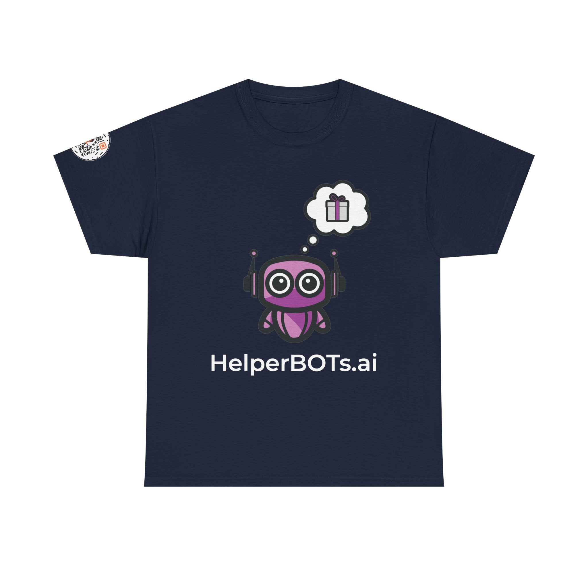 Unisex Love and Relationships BOT Heavy Cotton Tee (Dark Edition with White Print)