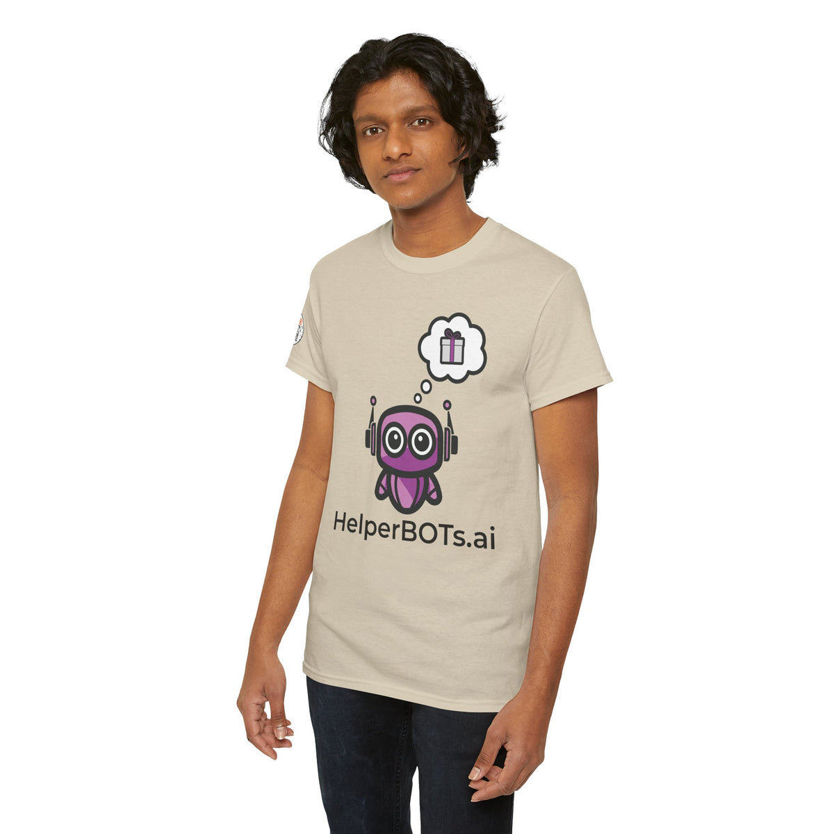 Unisex Love and Relationships BOT Heavy Cotton Tee (Light Edition with Black Print)