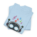 Unisex Music BOT Heavy Cotton Tee (Light Edition with Black Print)