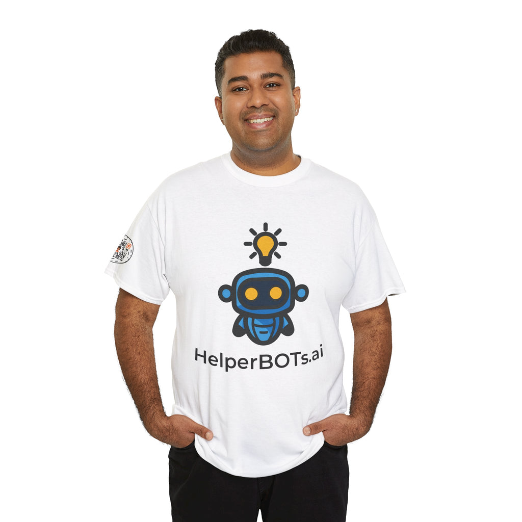 Unisex Personal Development BOT Heavy Cotton Tee (Light Edition with Black Print)
