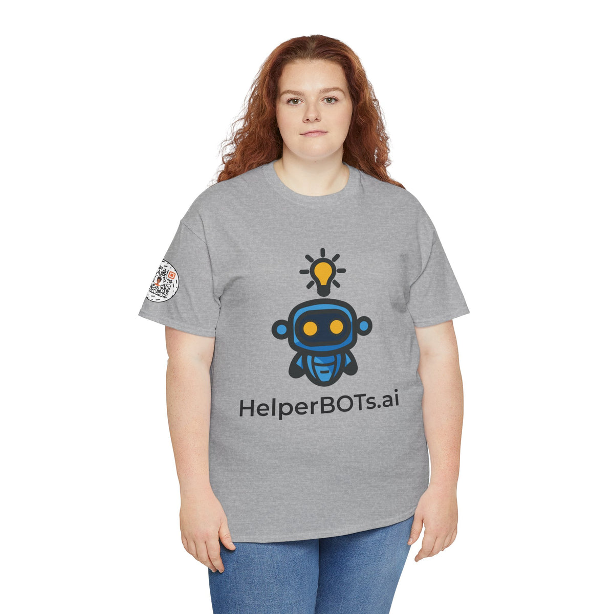 Unisex Personal Development BOT Heavy Cotton Tee (Light Edition with Black Print)