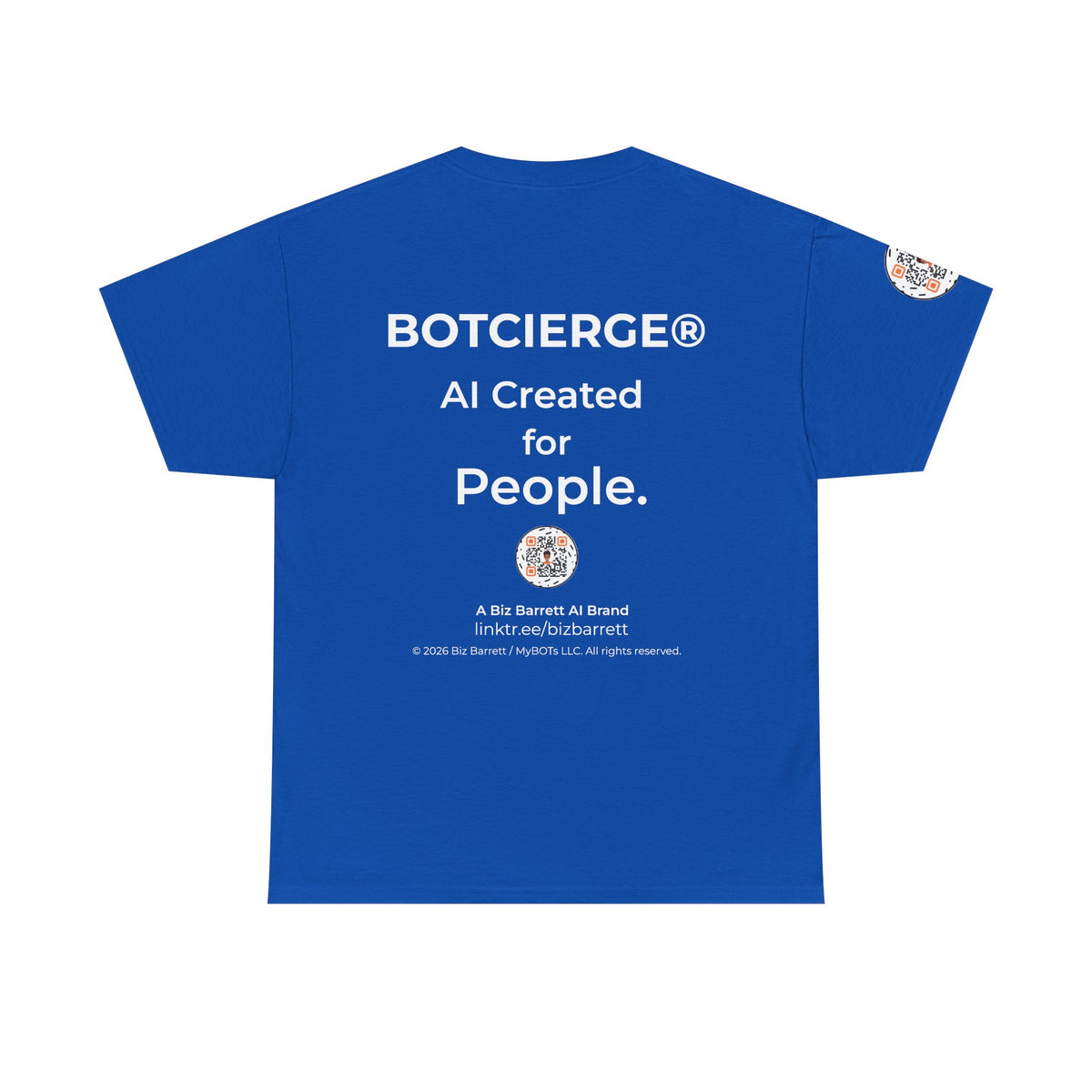 Unisex Music BOT Heavy Cotton Tee (Dark Edition with White Print)