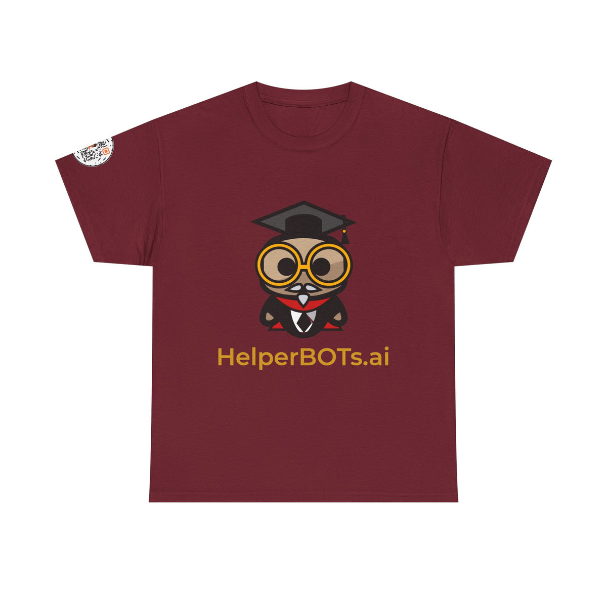 Unisex Education BOT Heavy Cotton Tee (Dark Edition with Gold Print)