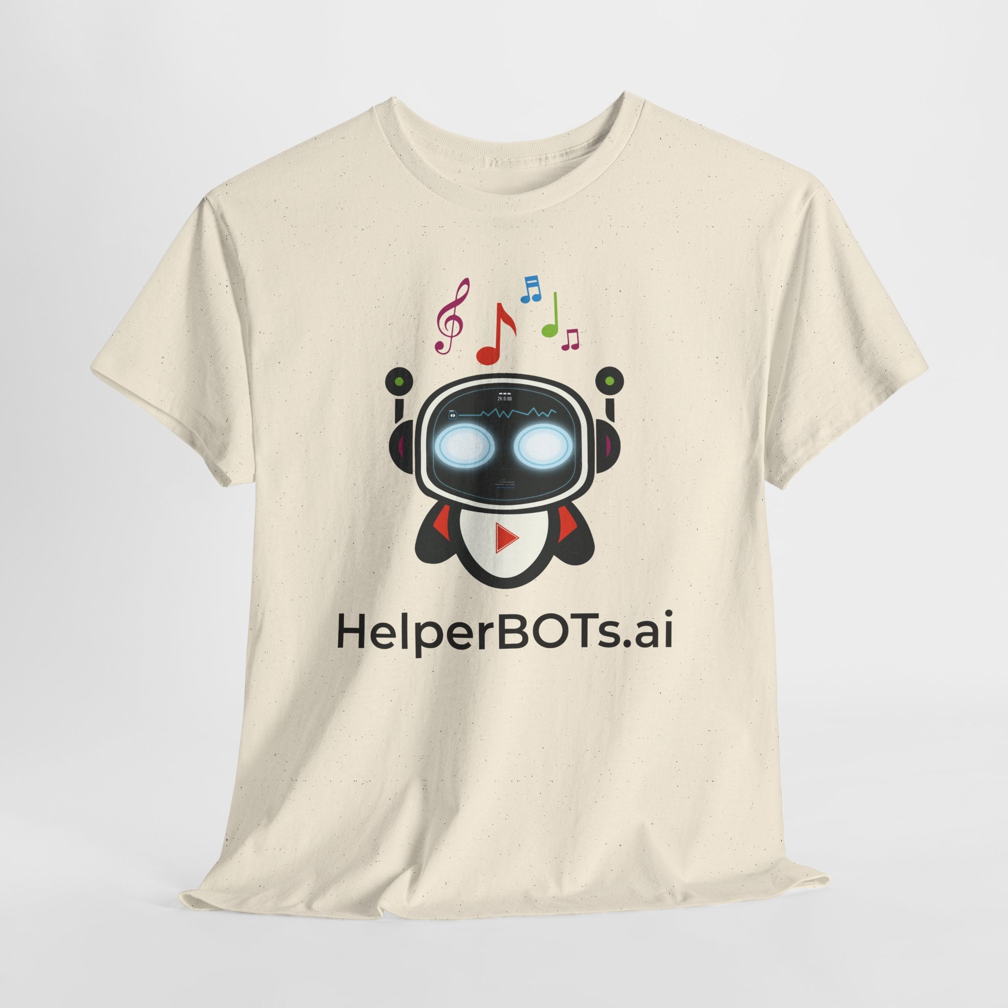 Unisex Music BOT Heavy Cotton Tee (Light Edition)