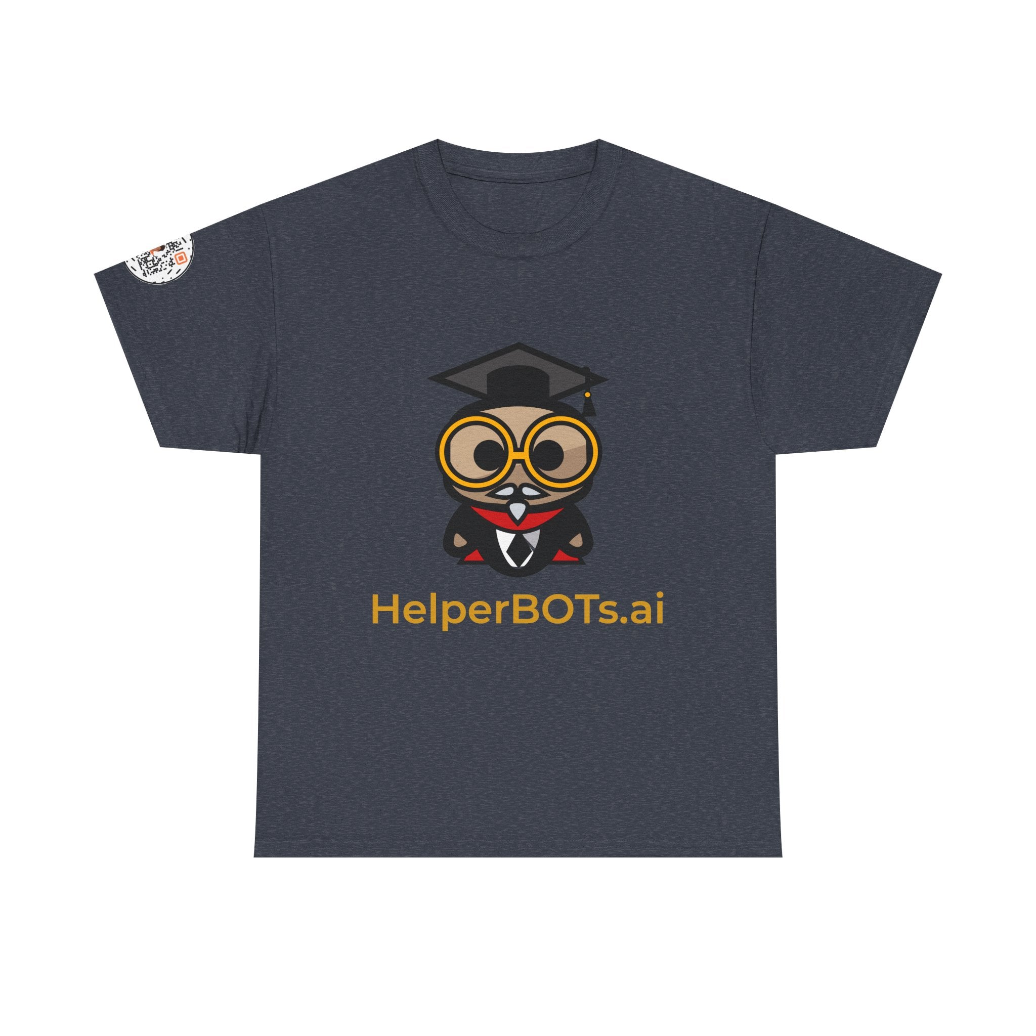 Unisex Education BOT Heavy Cotton Tee (Dark Edition with Gold Print)