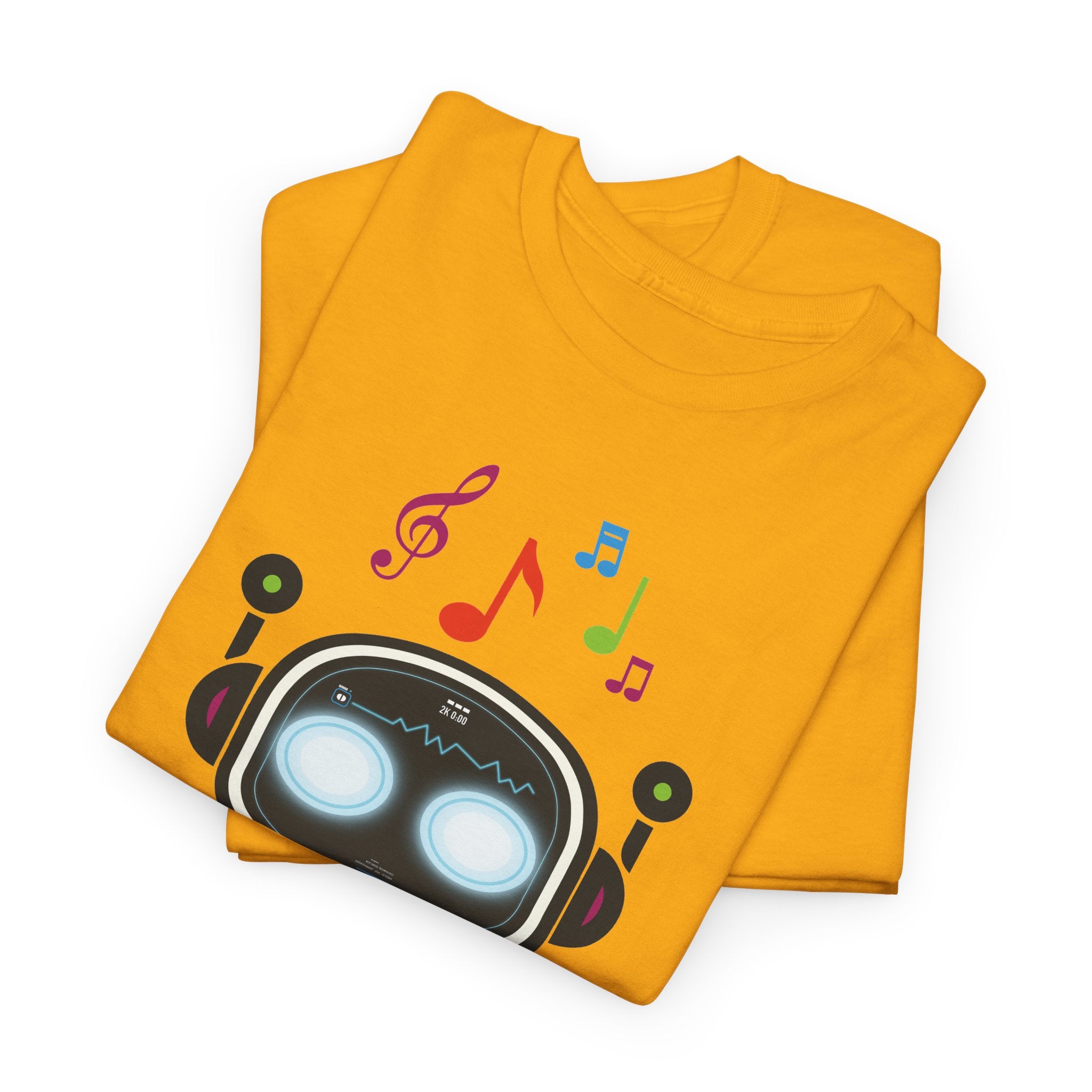 Unisex Music BOT Heavy Cotton Tee (Light Edition with Black Print)