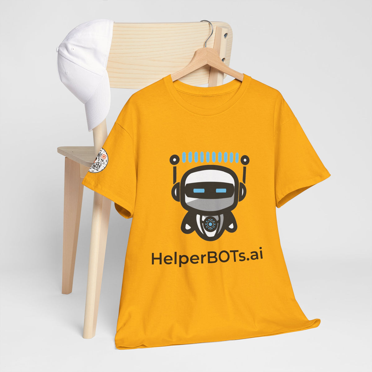 Unisex Productivity BOT Heavy Cotton Tee (Light Edition with Black Print)