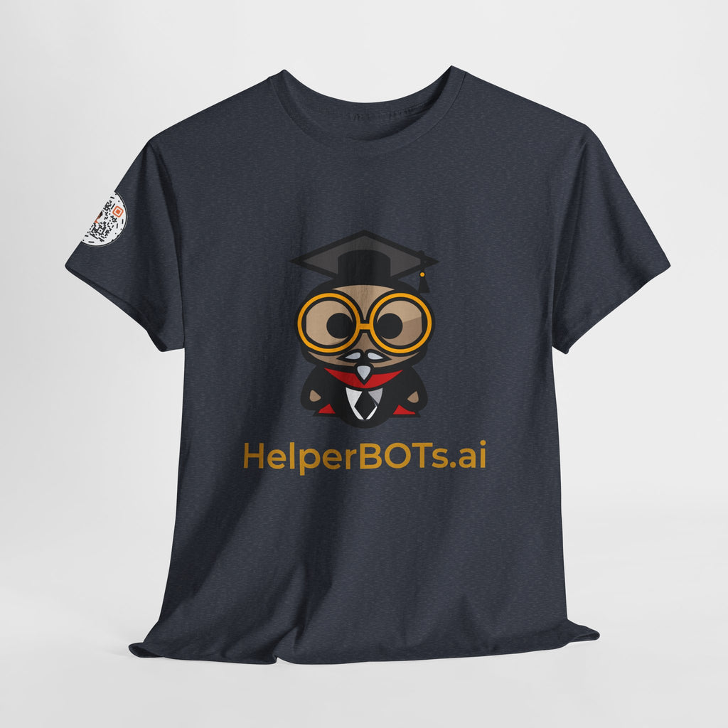 Unisex Education BOT Heavy Cotton Tee (Dark Edition with Gold Print)