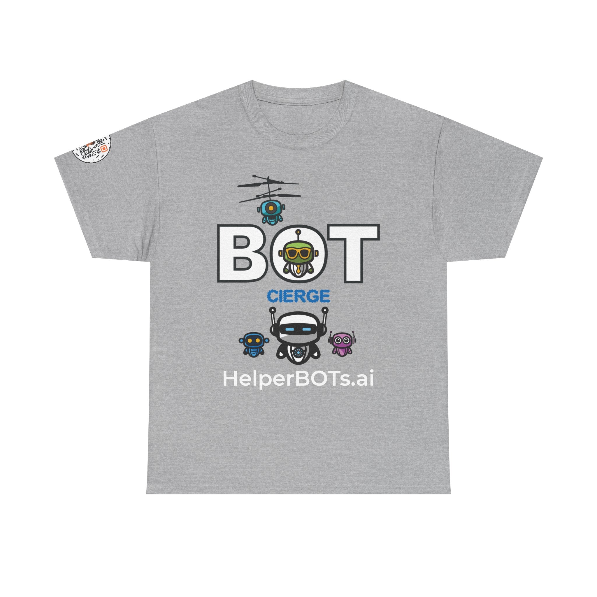Unisex Logo Heavy Cotton Tee (Dark Edition)