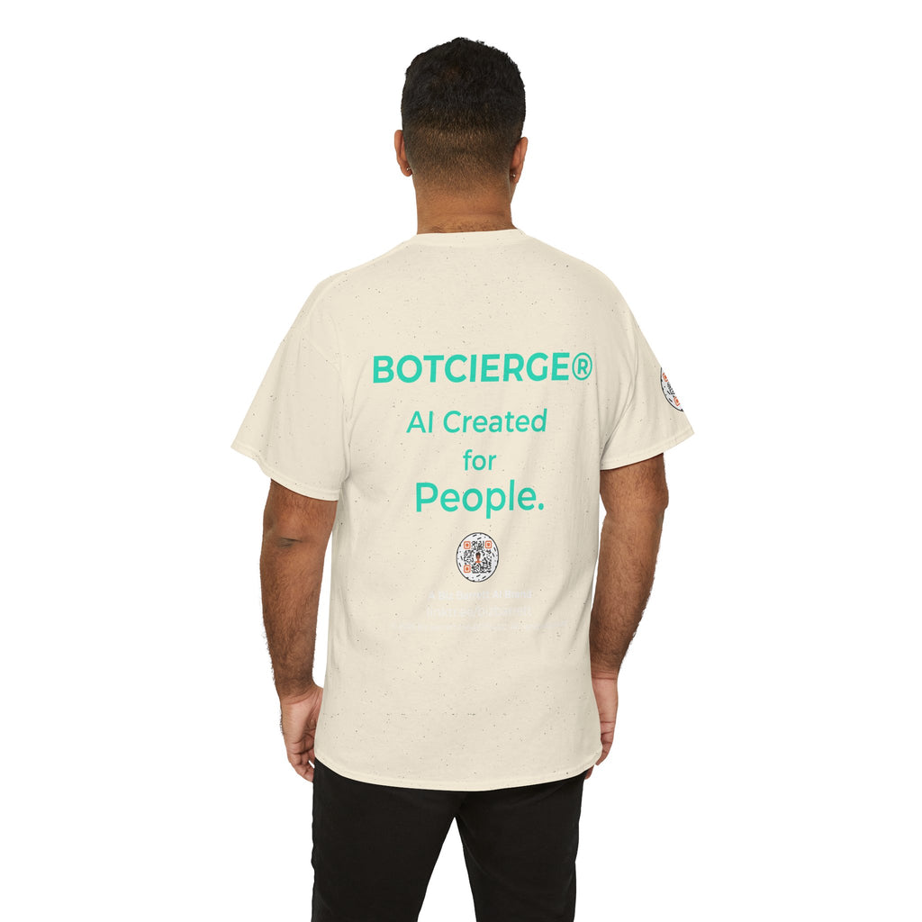 Unisex RememBOT™ Heavy Cotton Tee (Light Edition with White Lettering)