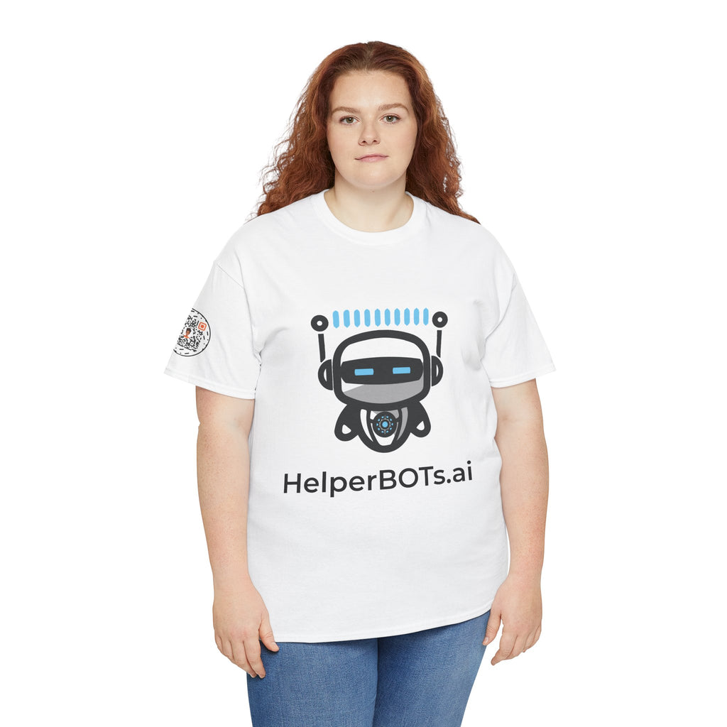 Unisex Productivity BOT Heavy Cotton Tee (Light Edition with Black Print)