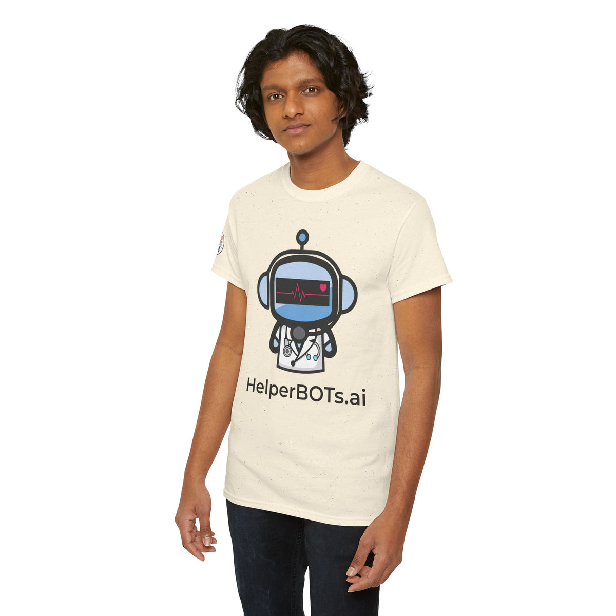 Unisex Medical BOT Heavy Cotton Tee (Light Edition with Black Print)