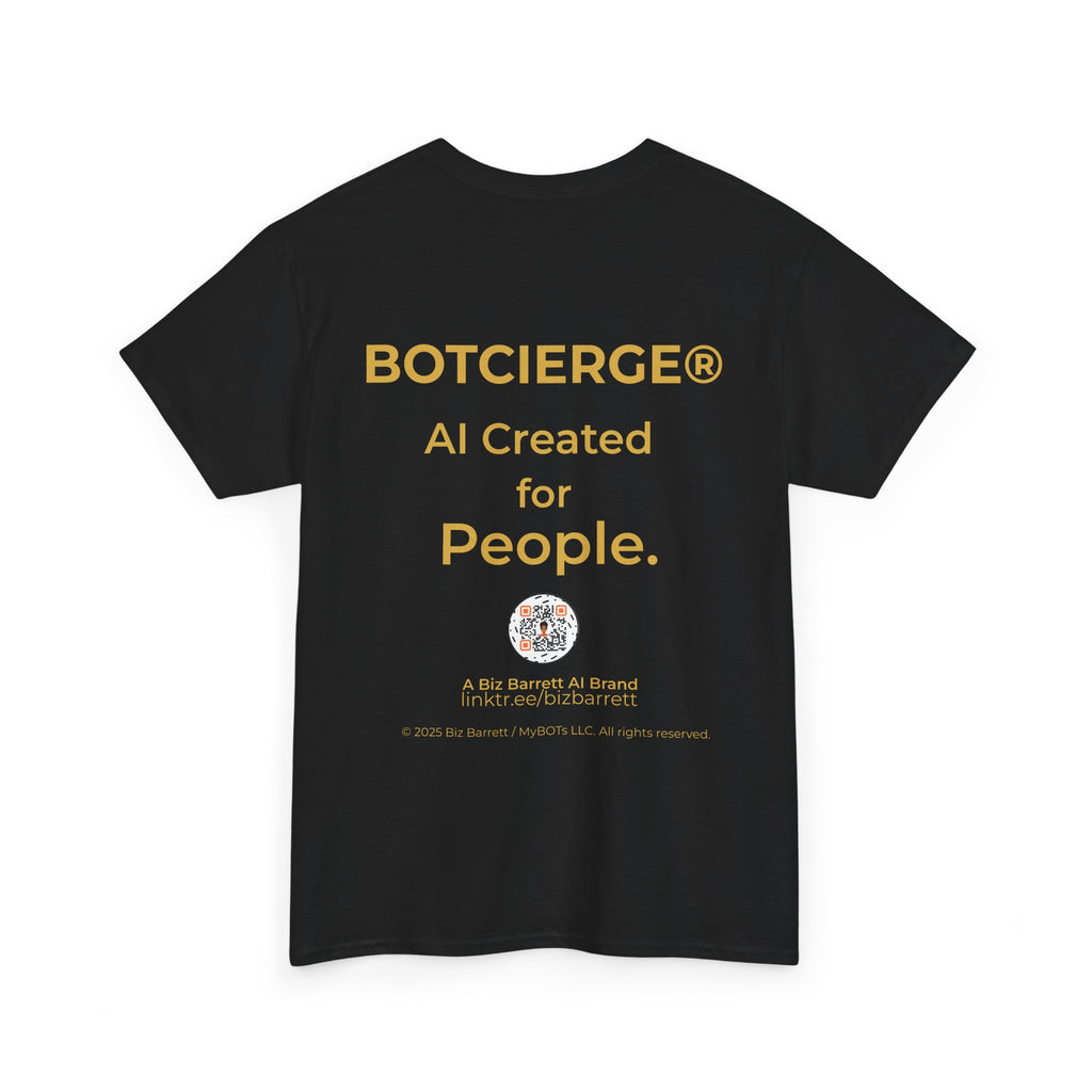 Unisex Personal Development BOT Heavy Cotton Tee (Dark Edition)