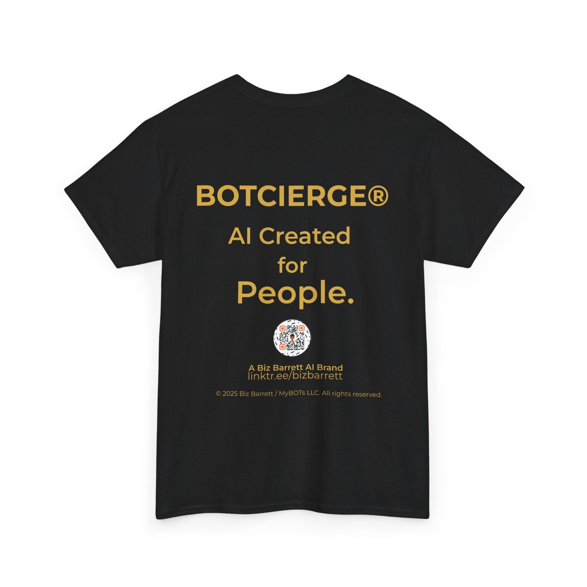 Unisex Personal Development BOT Heavy Cotton Tee (Dark Edition)