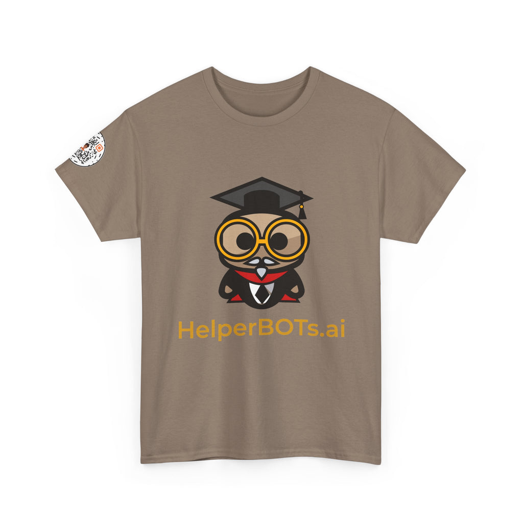 Unisex Education BOT Heavy Cotton Tee (Dark Edition with Gold Print)