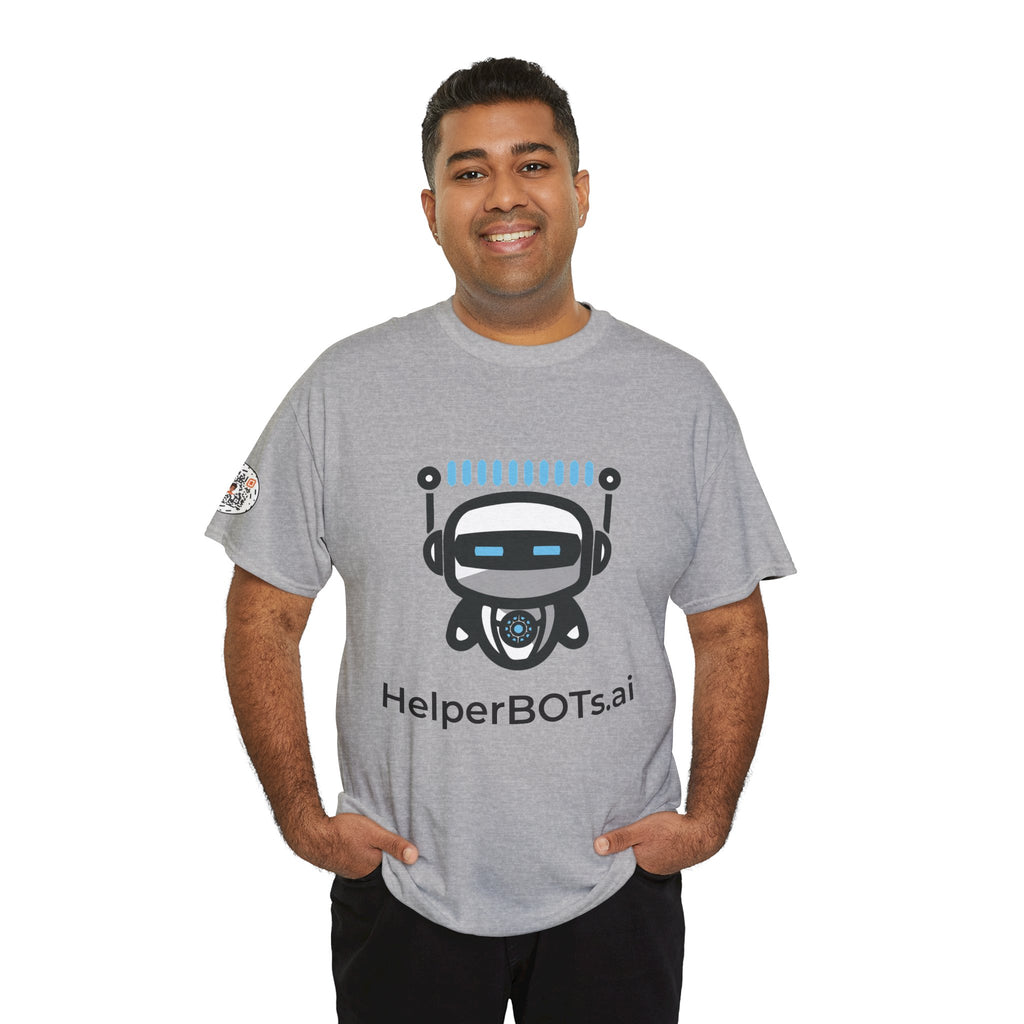 Unisex Productivity BOT Heavy Cotton Tee (Light Edition with Black Print)