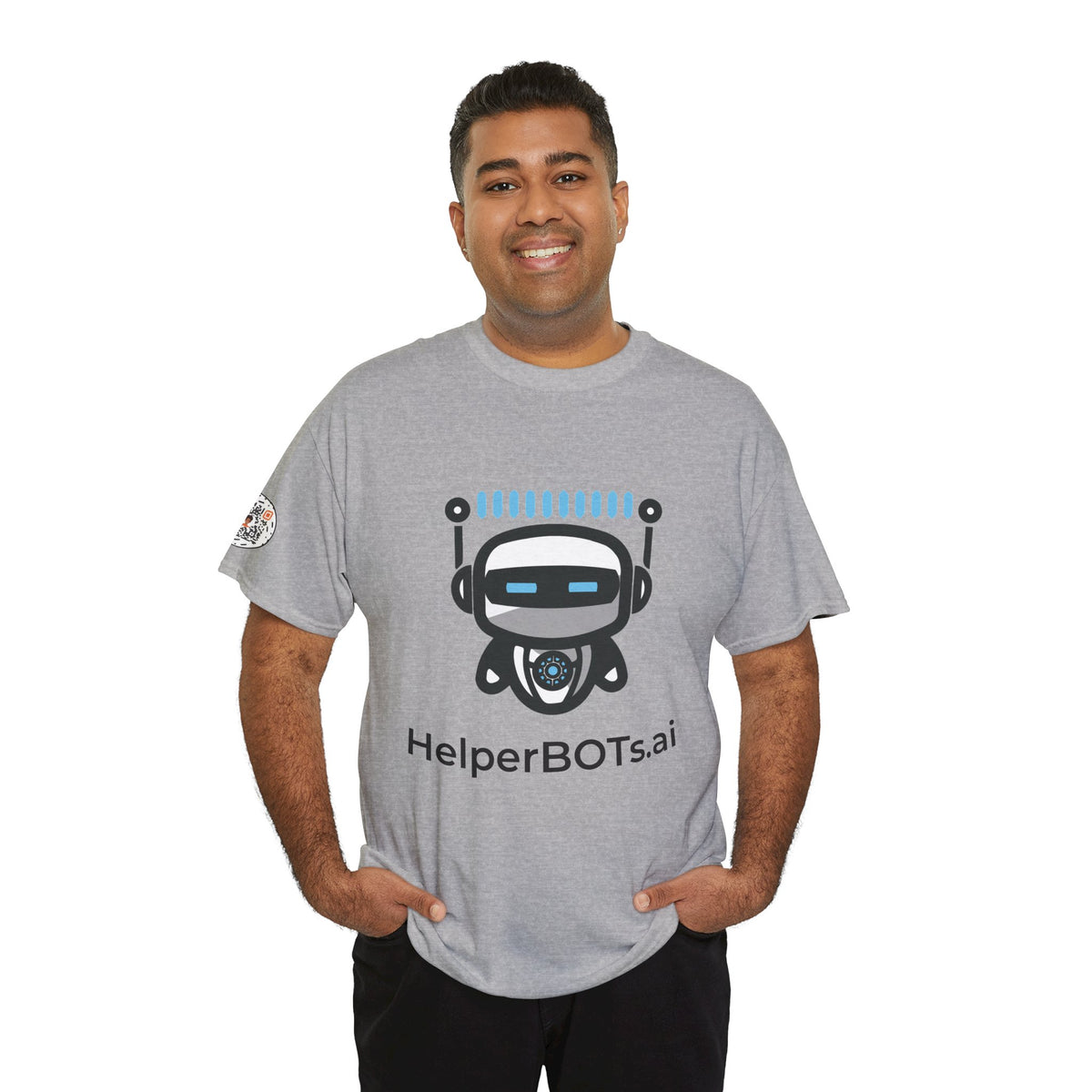 Unisex Productivity BOT Heavy Cotton Tee (Light Edition with Black Print)