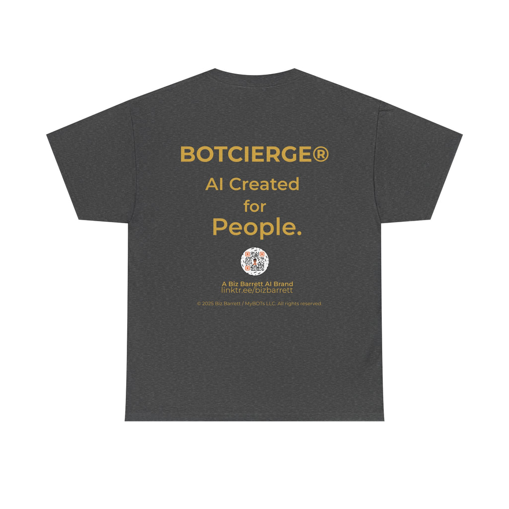 Unisex Personal Development BOT Heavy Cotton Tee (Dark Edition)