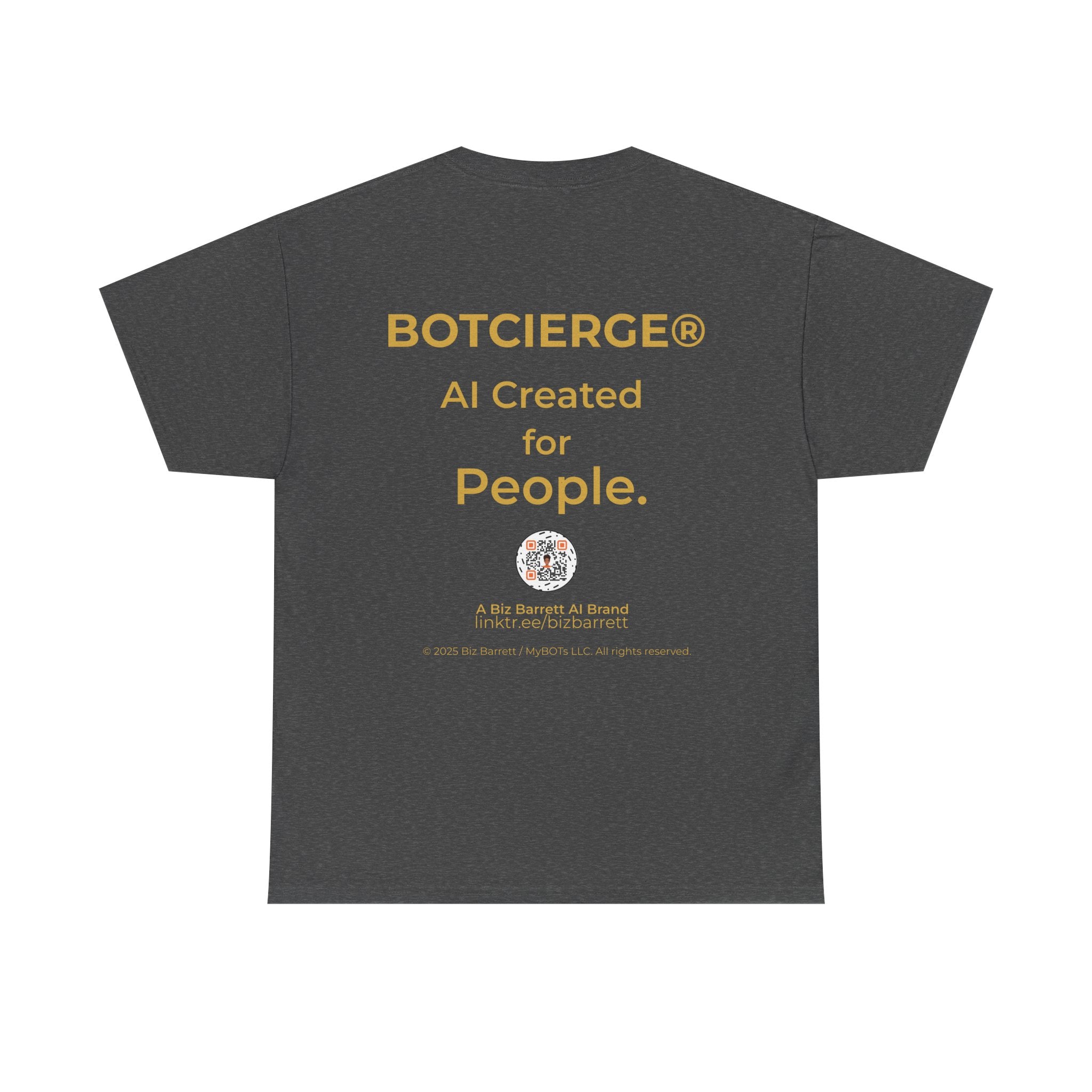 Unisex Personal Development BOT Heavy Cotton Tee (Dark Edition)