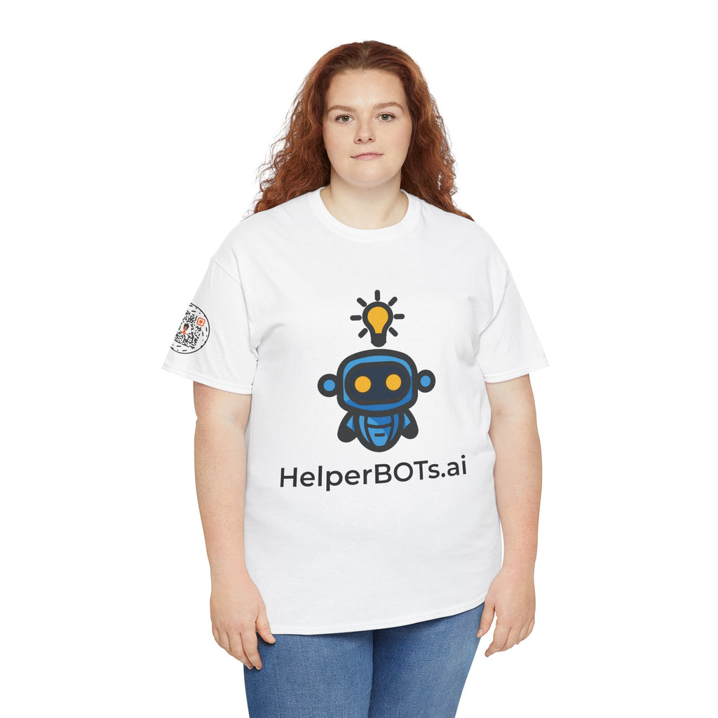 Unisex Personal Development BOT Heavy Cotton Tee (Light Edition with Black Print)