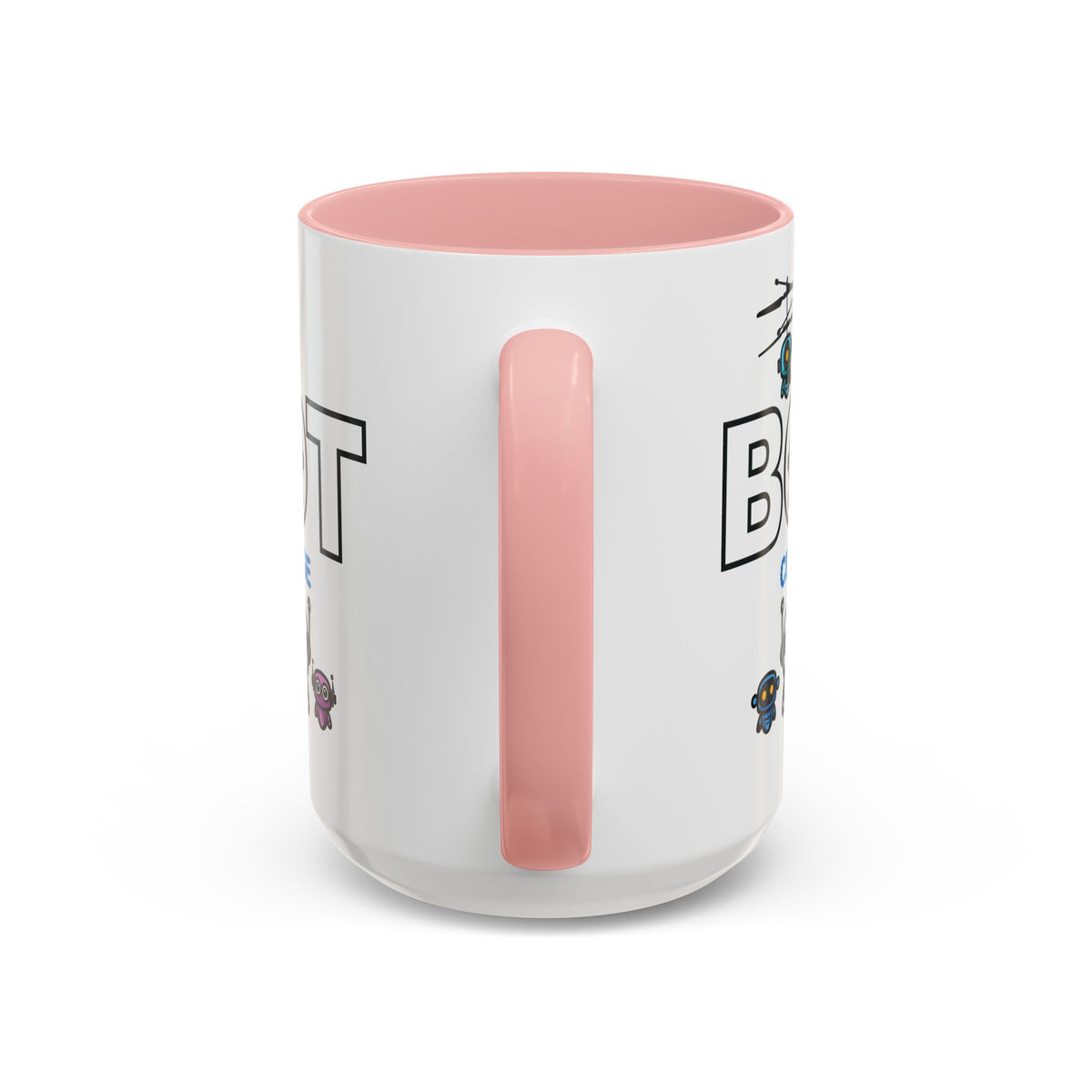 Logo Accent Coffee Mug (11, 15oz) (Light Edition with Black Print)