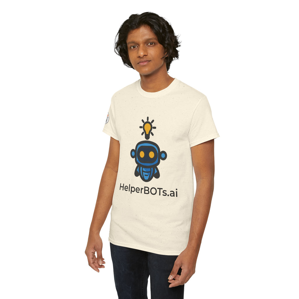 Unisex Personal Development BOT Heavy Cotton Tee (Light Edition with Black Print)
