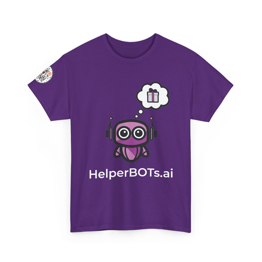 Unisex Love and Relationships BOT Heavy Cotton Tee (Dark Edition with White Print)